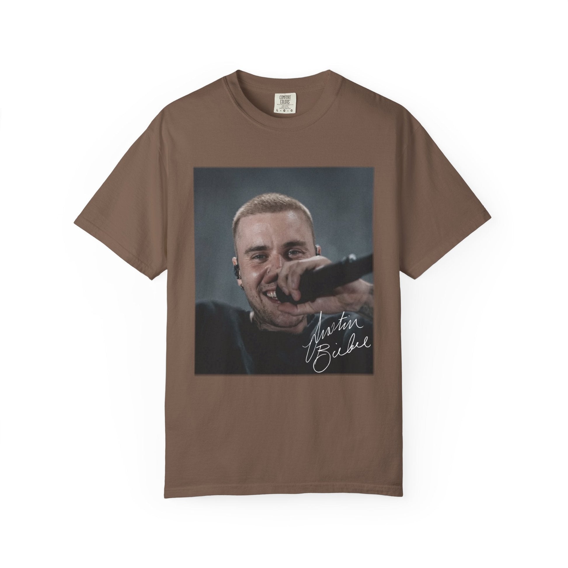 Comfort Colors® Justin Bieber Heart Sign Vintage Shirt, Retro Music T-Shirt, Tour 2026 Tee