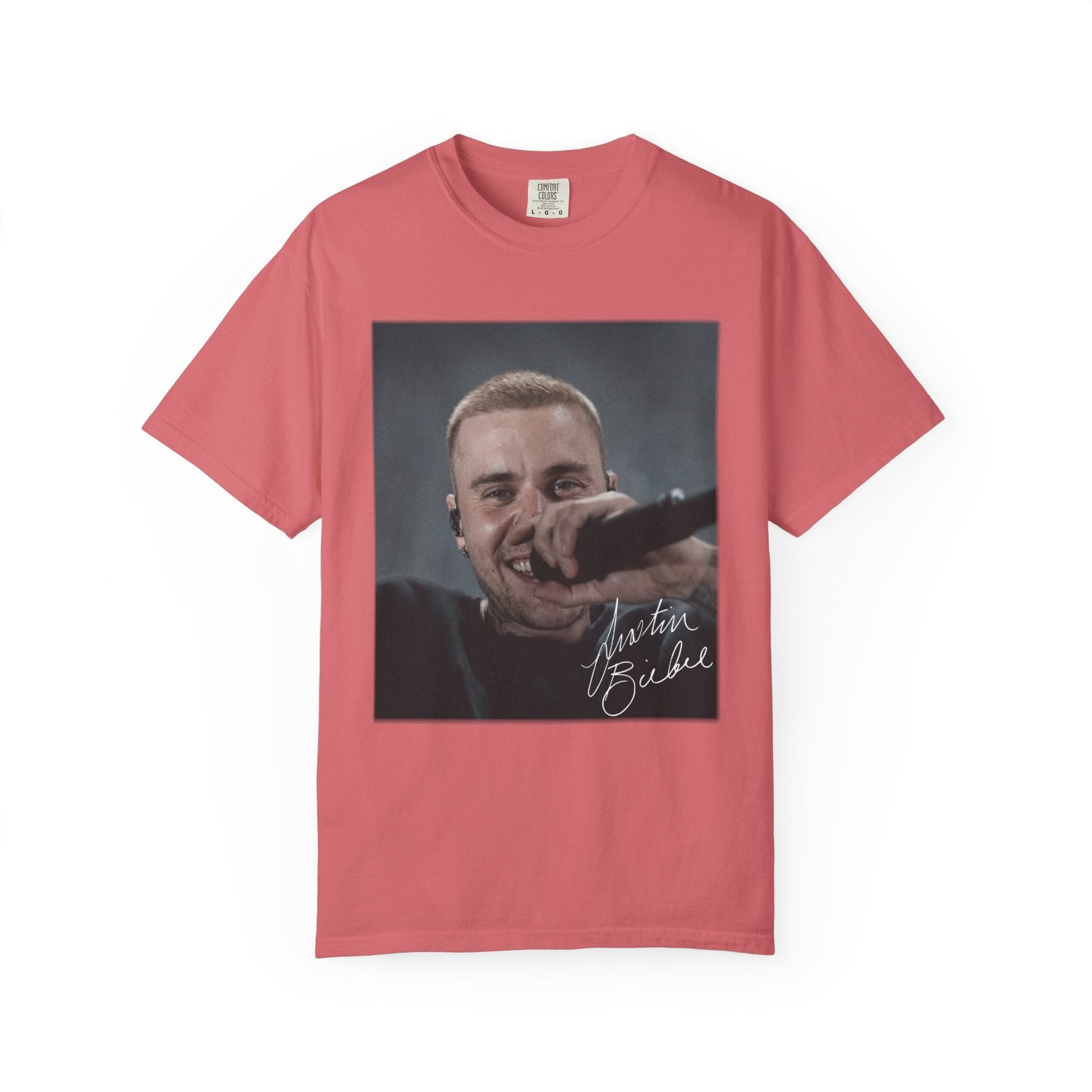 Comfort Colors® Justin Bieber Heart Sign Vintage Shirt, Retro Music T-Shirt, Tour 2026 Tee