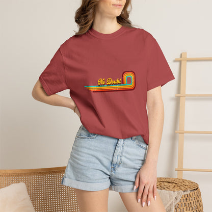 Comfort Colors® No Doubt Band Unisex T-Shirt, 90er Ska Punk Rock Grafik-T-Shirt, Tragic Kingdom Era Orange Shirt, Retro Gwen Stefani Fan Geschenk