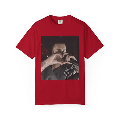 Comfort Colors® Justin Bieber Heart Sign Vintage Shirt, Retro Music T-Shirt, Tour 2026 Tee