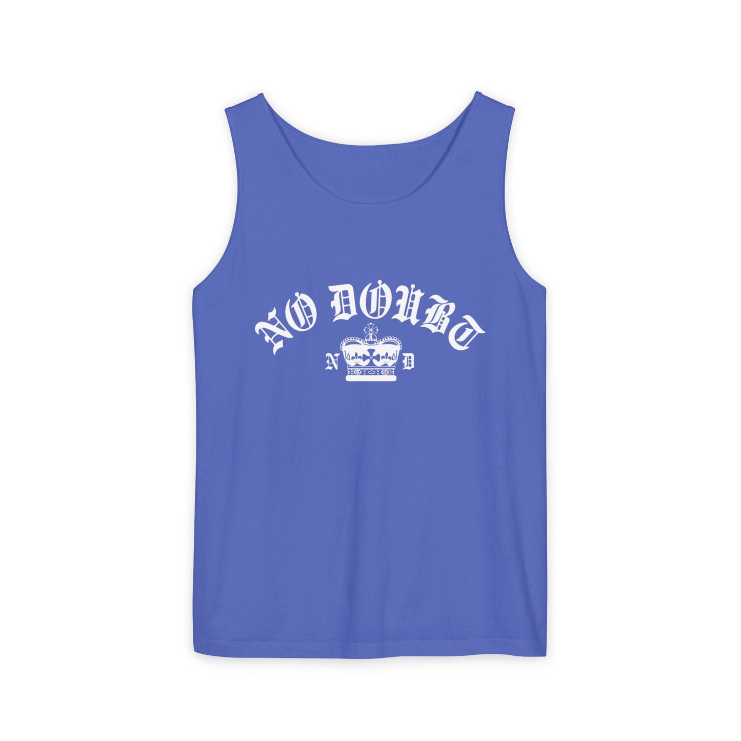 Comfort Colors® No Doubt Band Unisex Tanktop, 90er Ska Punk Rock Grafik-T-Shirt, Tragic Kingdom Ära Orange Crop Top, Retro Gwen Stefani Fan Geschenk