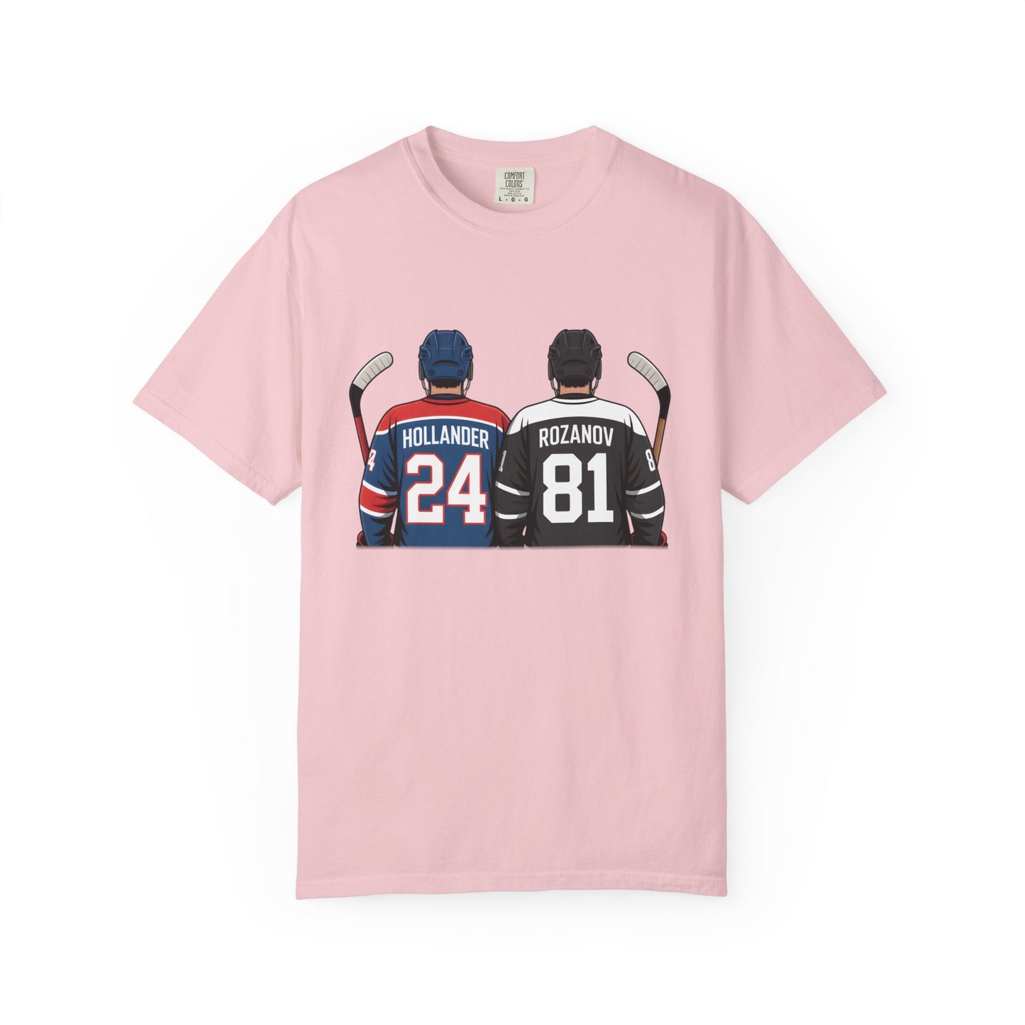 Comfort Colors® Hollander & Rosanov, Heated-Rivalry Hollander Rozanov Hockey T-Shirt