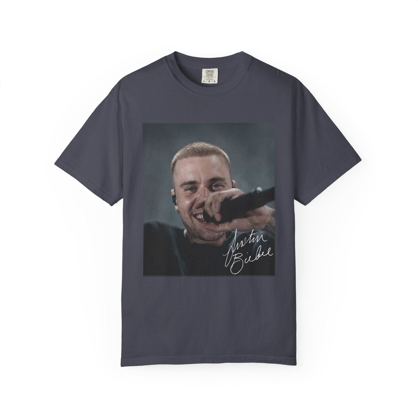 Comfort Colors® Justin Bieber Heart Sign Vintage Shirt, Retro Music T-Shirt, Tour 2026 Tee