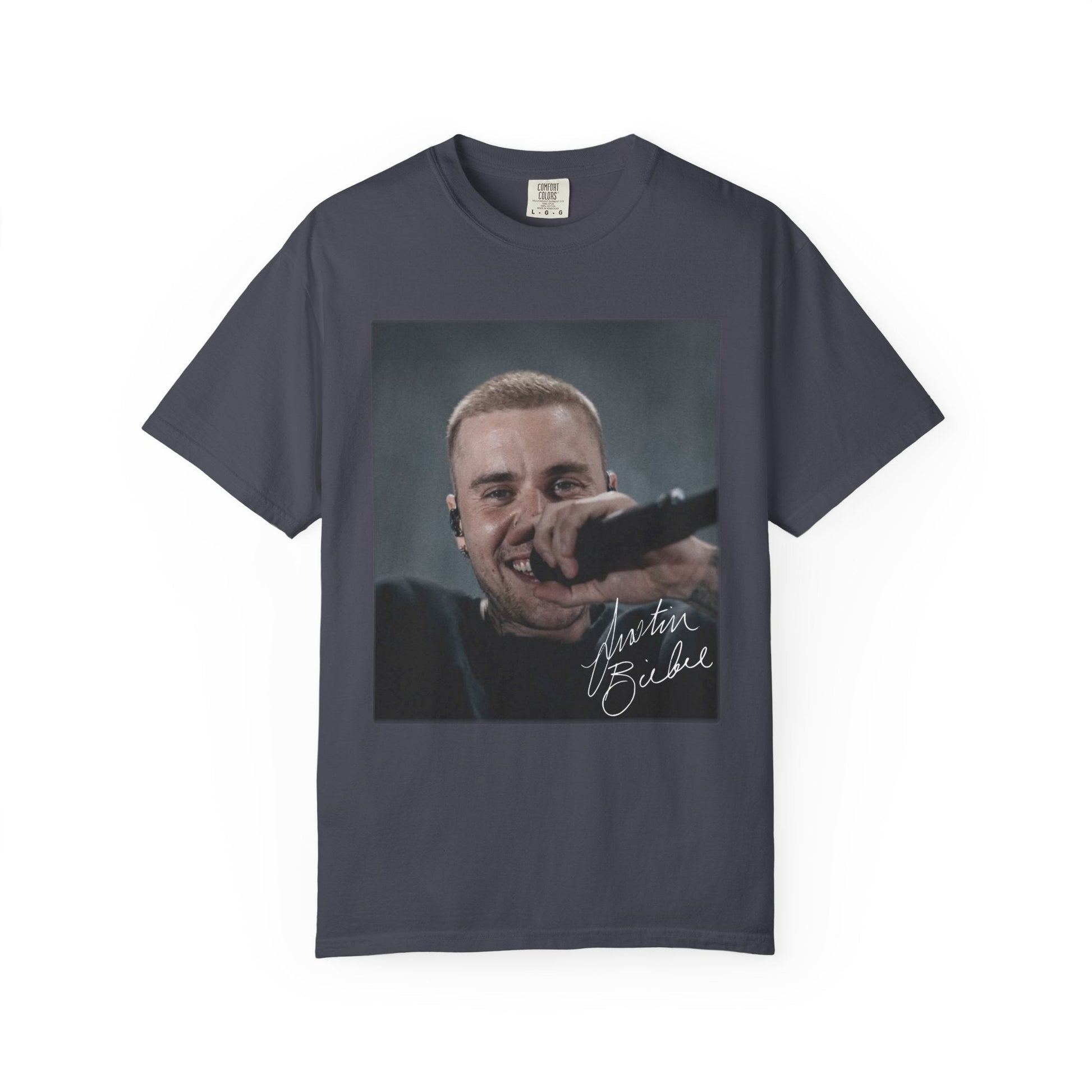 Comfort Colors® Justin Bieber Heart Sign Vintage Shirt, Retro Music T-Shirt, Tour 2026 Tee