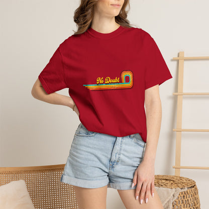 Comfort Colors® No Doubt Band Unisex T-Shirt, 90er Ska Punk Rock Grafik-T-Shirt, Tragic Kingdom Era Orange Shirt, Retro Gwen Stefani Fan Geschenk