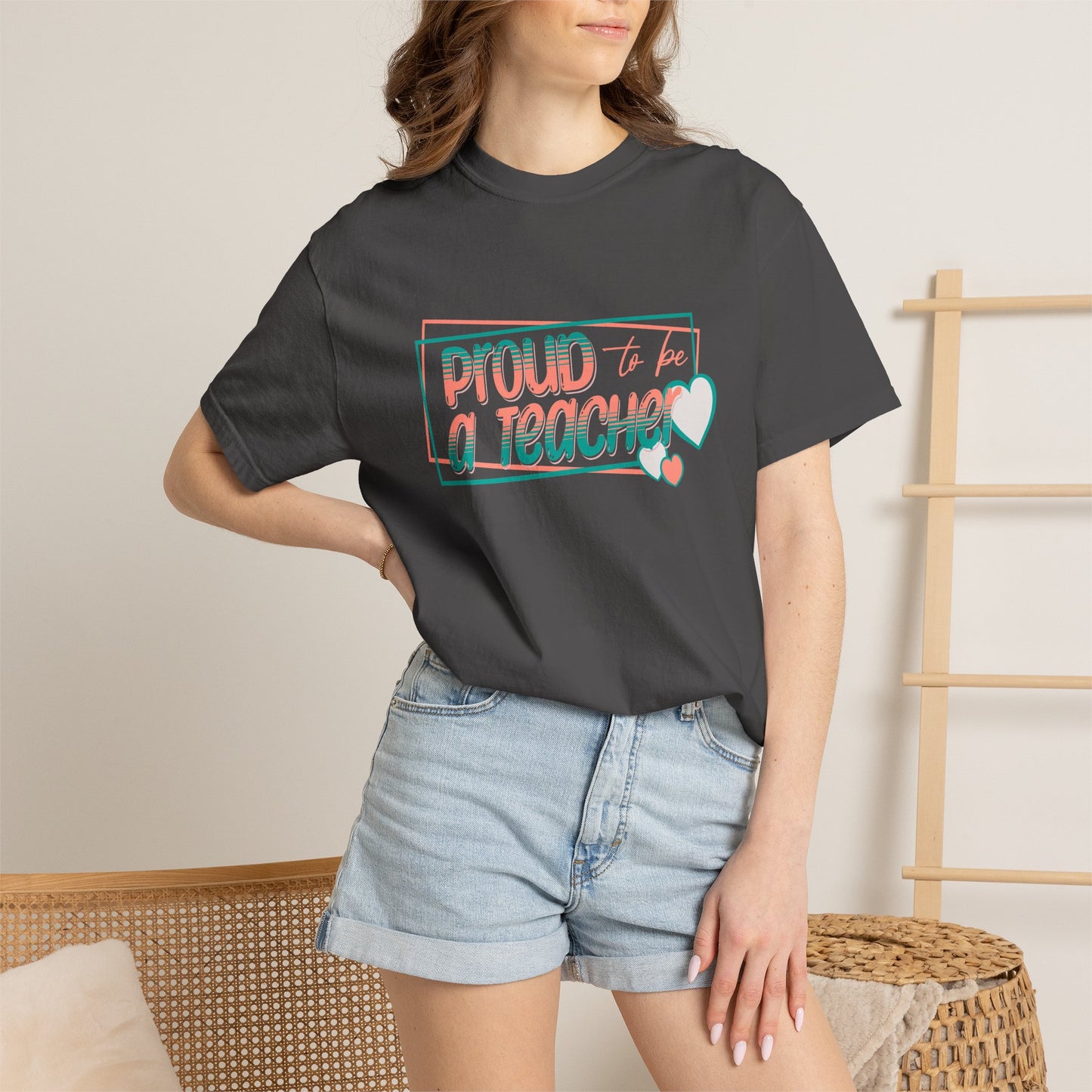 Comfort Colors® Proud to be a Teacher Shirt Teacher Appreciation Gift, Teacher Tee, Back to School Shirt, End of Year Teacher Gift