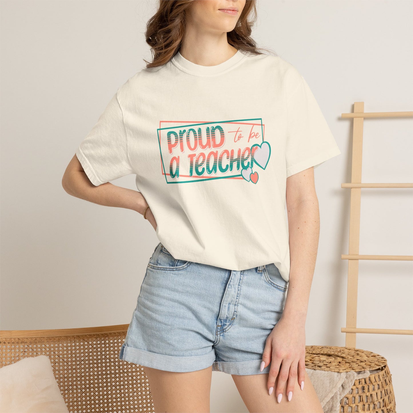 Comfort Colors® Proud to be a Teacher Shirt Teacher Appreciation Gift, Teacher Tee, Back to School Shirt, End of Year Teacher Gift