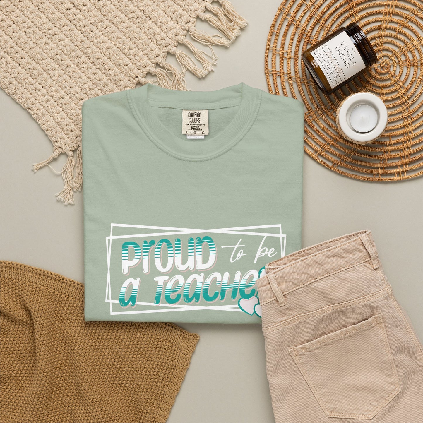 Comfort Colors® Proud to be a Teacher Shirt Teacher Appreciation Gift, Teacher Tee, Back to School Shirt, End of Year Teacher Gift