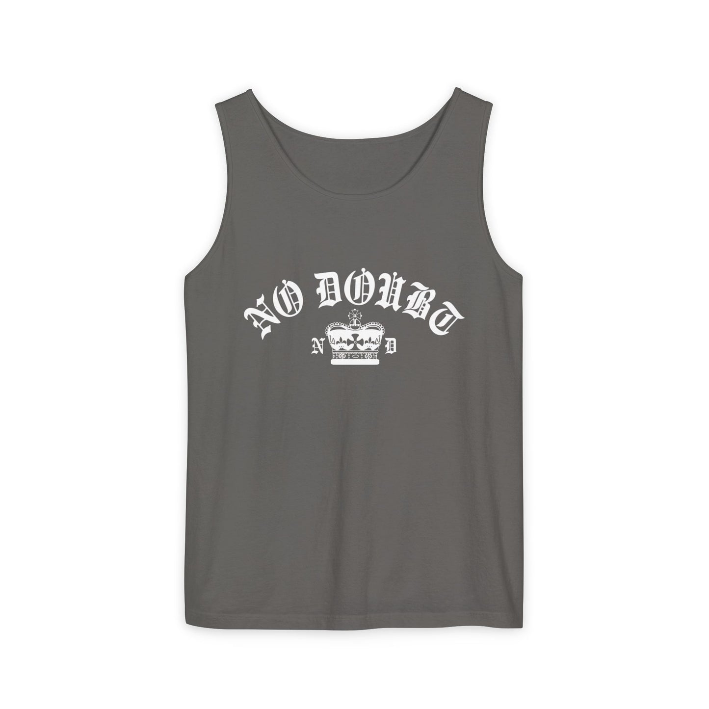 Comfort Colors® No Doubt Band Unisex Tanktop, 90er Ska Punk Rock Grafik-T-Shirt, Tragic Kingdom Ära Orange Crop Top, Retro Gwen Stefani Fan Geschenk