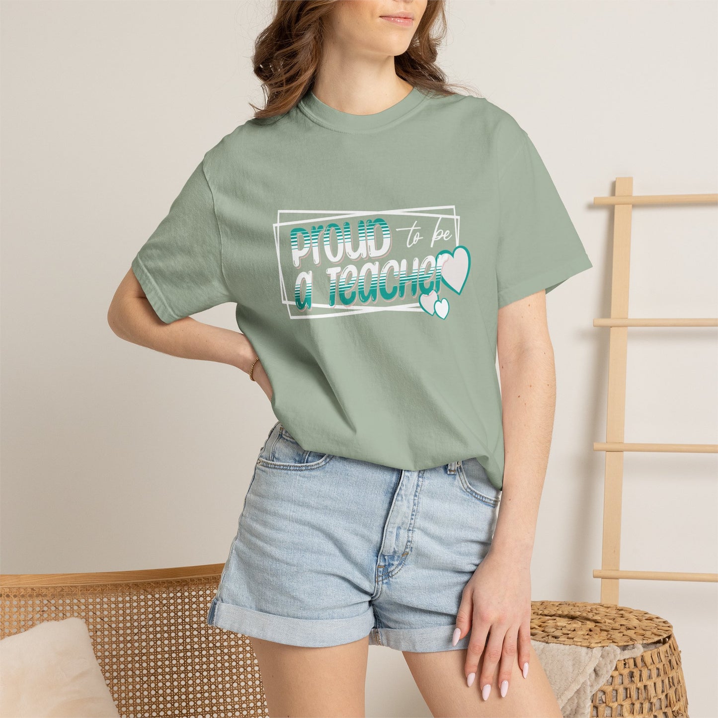 Comfort Colors® Proud to be a Teacher Shirt Teacher Appreciation Gift, Teacher Tee, Back to School Shirt, End of Year Teacher Gift