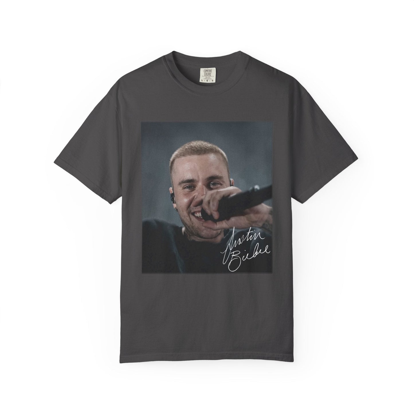 Comfort Colors® Justin Bieber Heart Sign Vintage Shirt, Retro Music T-Shirt, Tour 2026 Tee