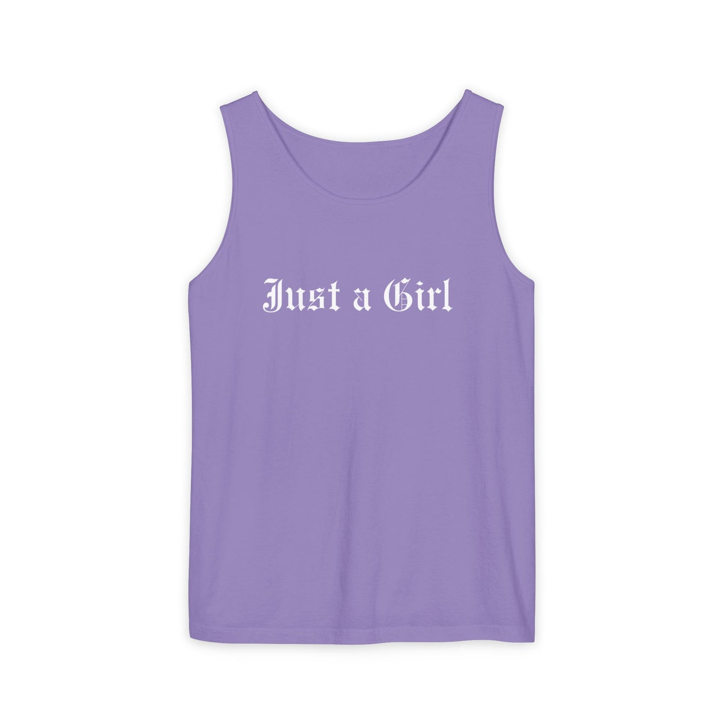 Just a girl Tee Tank top, Vintage-Inspired Rock Shirt,  Just a Girl shirt, Tragic Kingdom Design - Im Just a Girl