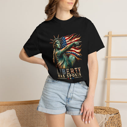 Comfort Colors® Sophie Cunningham Point Signature Basketball Shirt, Lady Liberty T-Shirt