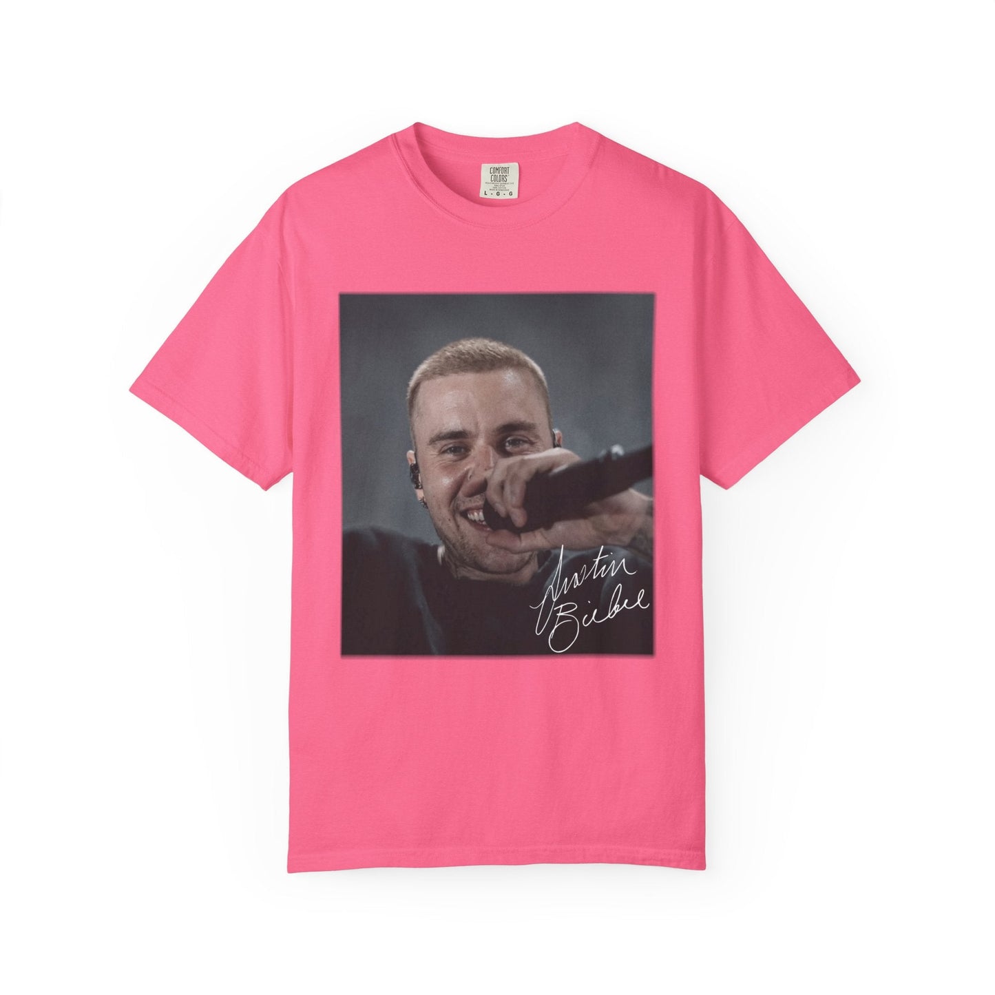 Comfort Colors® Justin Bieber Heart Sign Vintage Shirt, Retro Music T-Shirt, Tour 2026 Tee