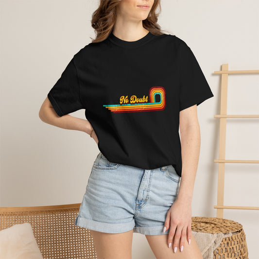 Comfort Colors® No Doubt Band Unisex T-Shirt, 90s Ska Punk Rock Graphic Tee, Tragic Kingdom Era Orange Shirt, Retro Gwen Stefani Fan Gift
