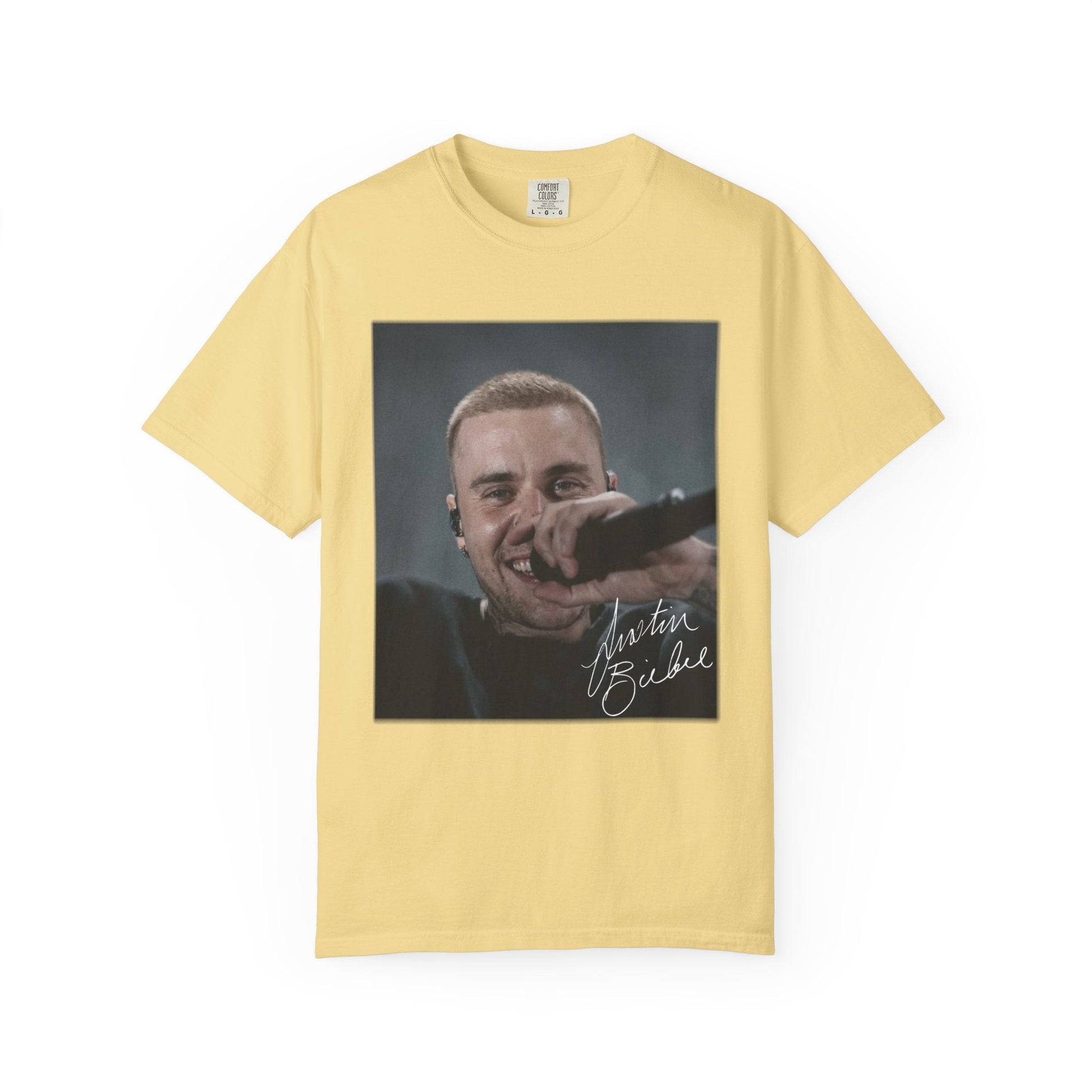 Comfort Colors® Justin Bieber Heart Sign Vintage Shirt, Retro Music T-Shirt, Tour 2026 Tee