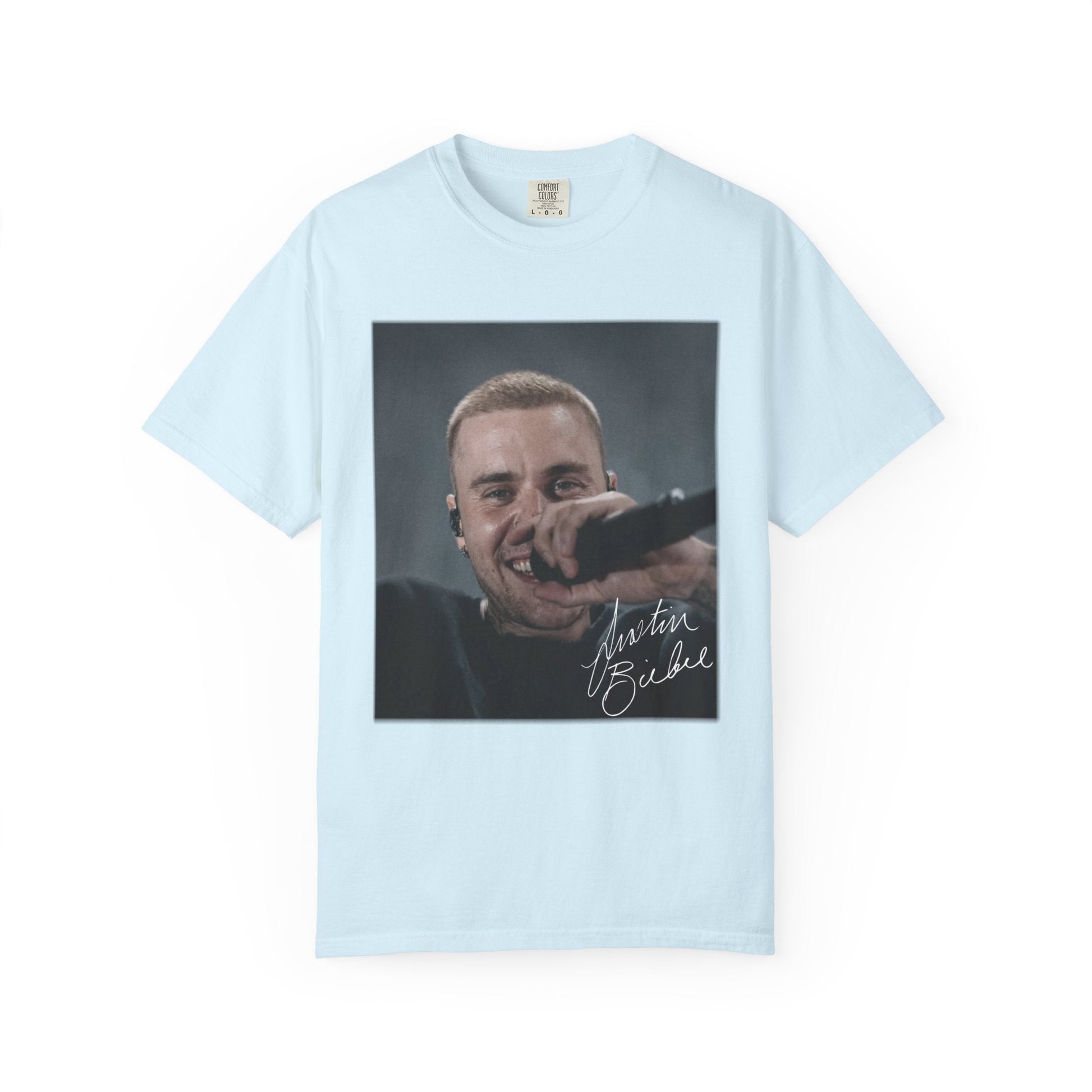 Comfort Colors® Justin Bieber Heart Sign Vintage Shirt, Retro Music T-Shirt, Tour 2026 Tee