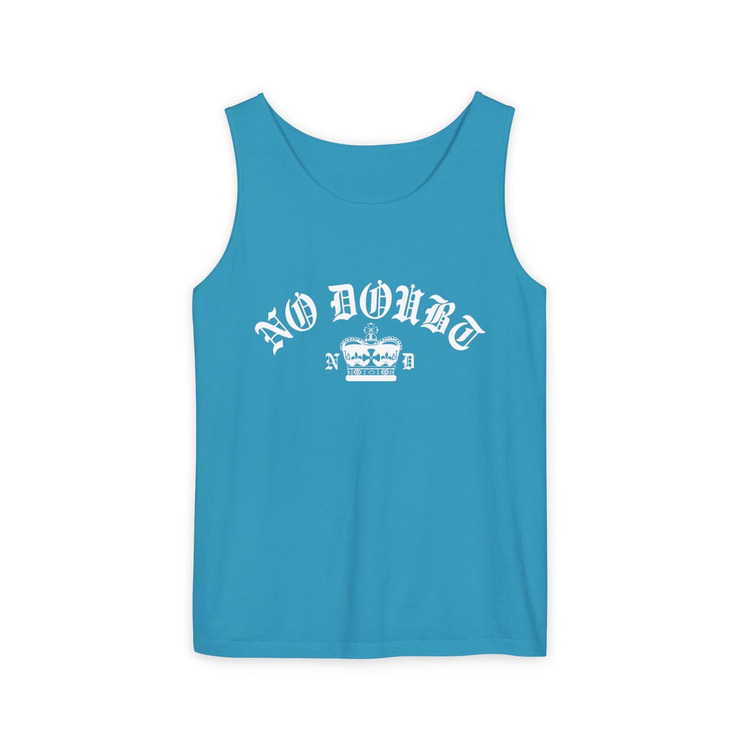 Comfort Colors® No Doubt Band Unisex Tanktop, 90er Ska Punk Rock Grafik-T-Shirt, Tragic Kingdom Ära Orange Crop Top, Retro Gwen Stefani Fan Geschenk