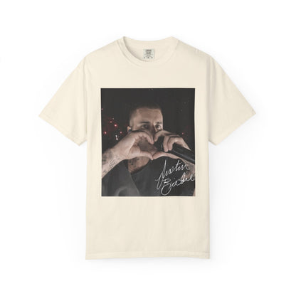 Comfort Colors® Justin Bieber Heart Sign Vintage Shirt, Retro Music T-Shirt, Tour 2026 Tee