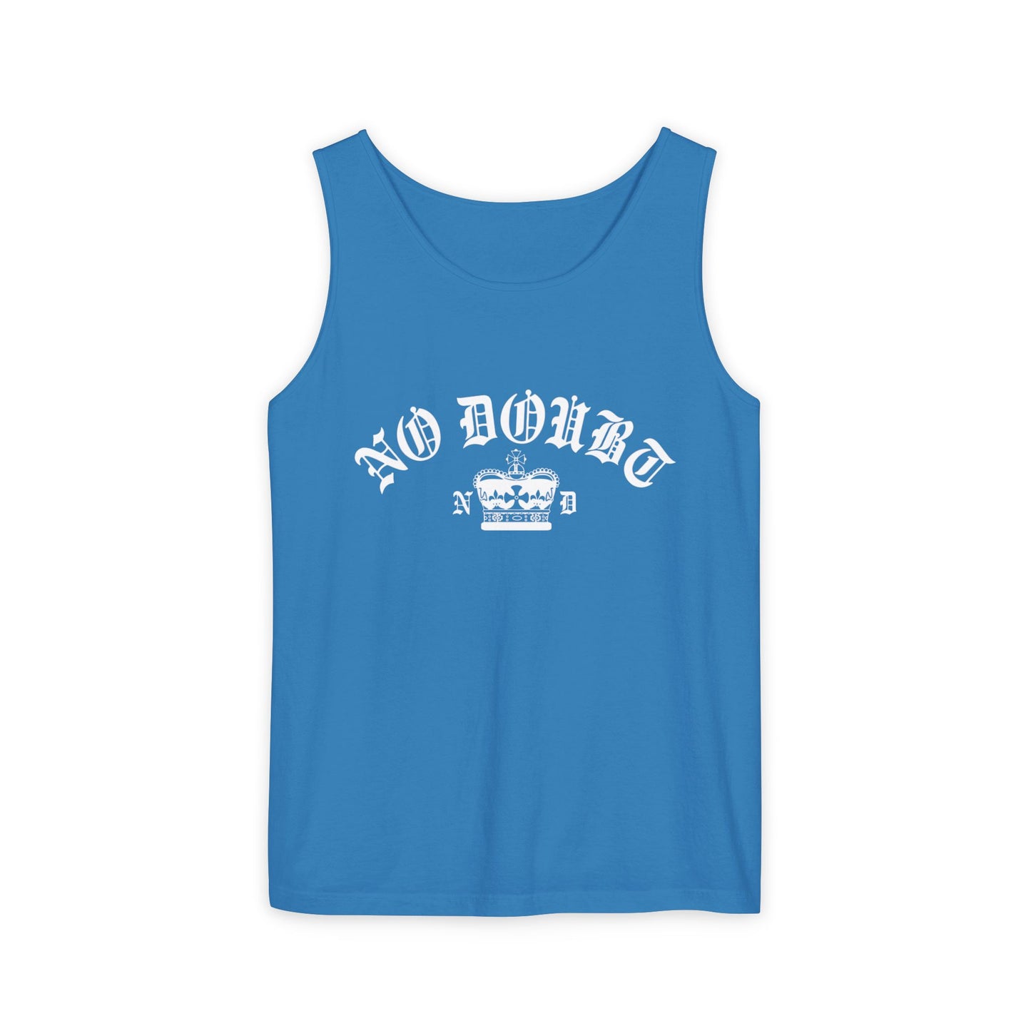 Comfort Colors® No Doubt Band Unisex Tanktop, 90er Ska Punk Rock Grafik-T-Shirt, Tragic Kingdom Ära Orange Crop Top, Retro Gwen Stefani Fan Geschenk