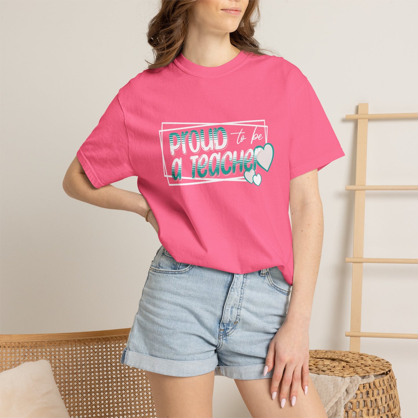 Comfort Colors® Proud to be a Teacher Shirt Teacher Appreciation Gift, Teacher Tee, Back to School Shirt, End of Year Teacher Gift
