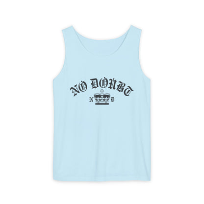 Comfort Colors® No Doubt Band Unisex Tanktop, 90er Ska Punk Rock Grafik-T-Shirt, Tragic Kingdom Ära Orange Crop Top, Retro Gwen Stefani Fan Geschenk