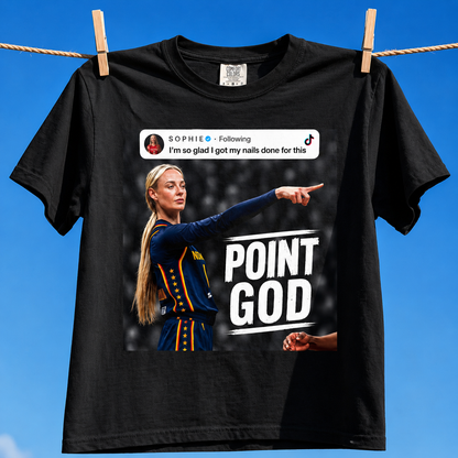 Comfort Colors® Sophie Cunningham Point Signature Basketball Shirt