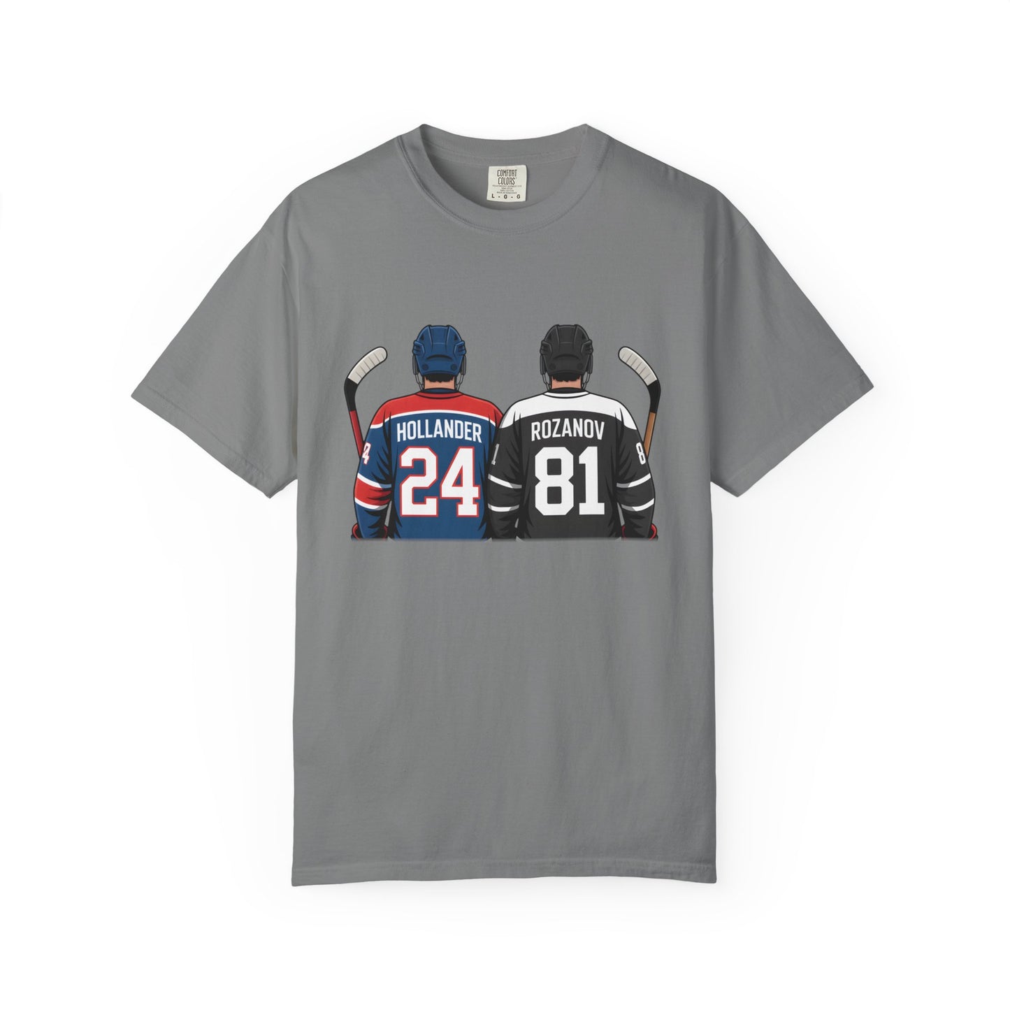 Comfort Colors® Hollander & Rosanov, Heated-Rivalry Hollander Rozanov Hockey T-Shirt