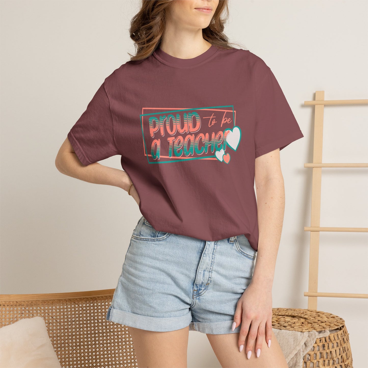 Comfort Colors® Proud to be a Teacher Shirt Teacher Appreciation Gift, Teacher Tee, Back to School Shirt, End of Year Teacher Gift