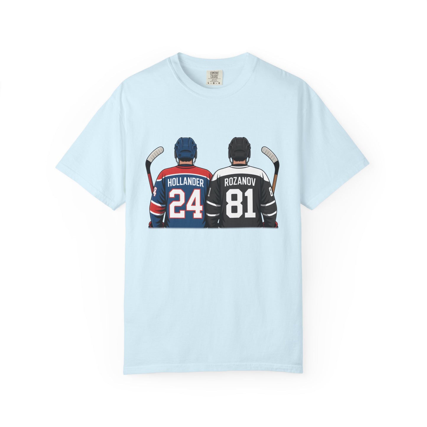 Comfort Colors® Hollander & Rosanov, Heated-Rivalry Hollander Rozanov Hockey T-Shirt