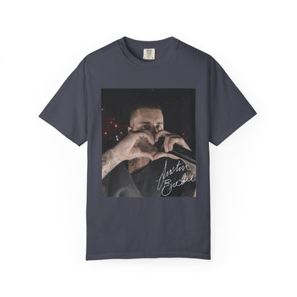 Comfort Colors® Justin Bieber Heart Sign Vintage Shirt, Retro Music T-Shirt, Tour 2026 Tee