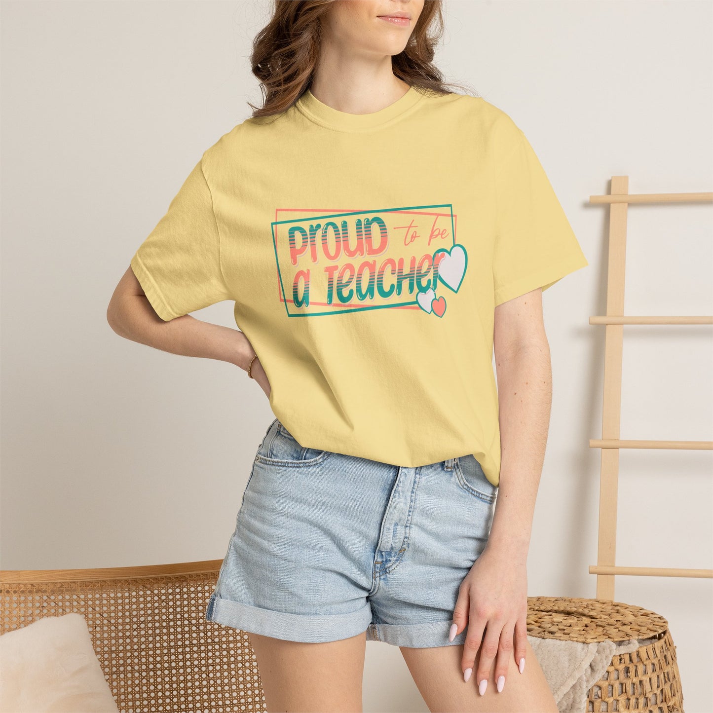 Comfort Colors® Proud to be a Teacher Shirt Teacher Appreciation Gift, Teacher Tee, Back to School Shirt, End of Year Teacher Gift