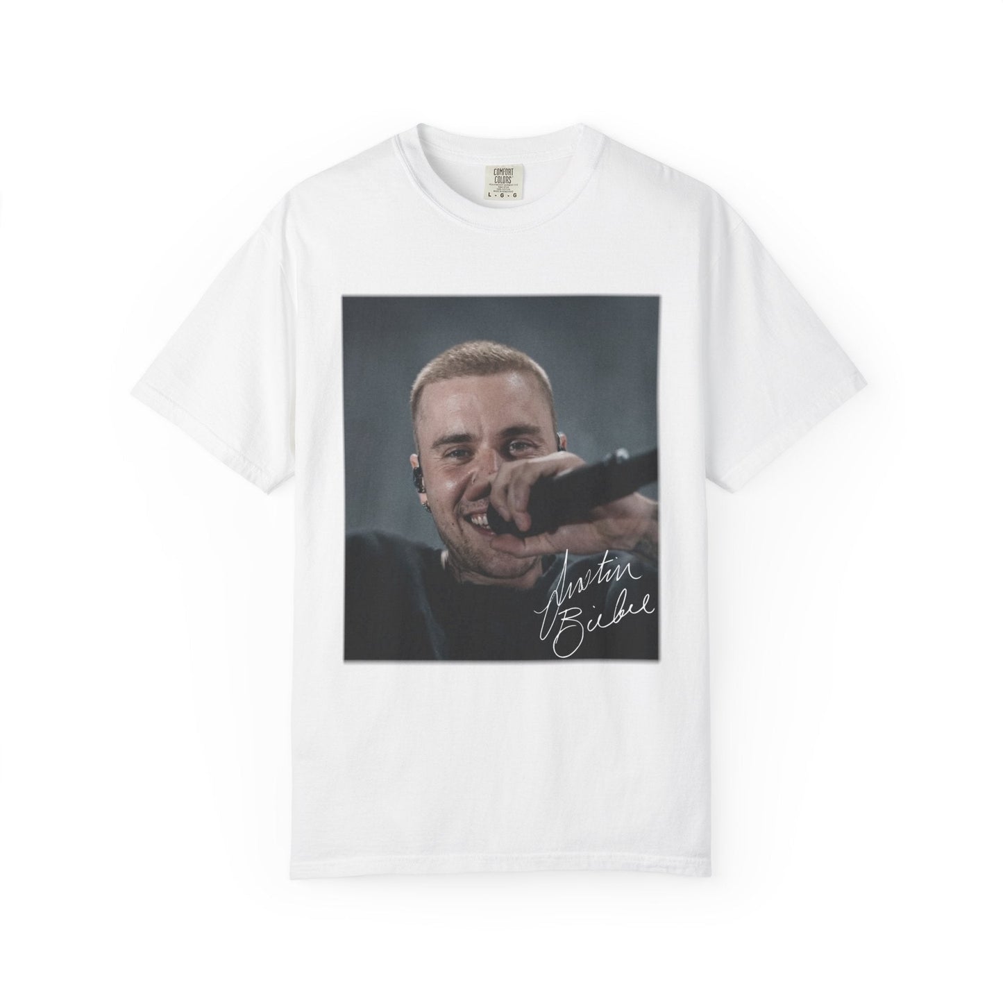 Comfort Colors® Justin Bieber Heart Sign Vintage Shirt, Retro Music T-Shirt, Tour 2026 Tee