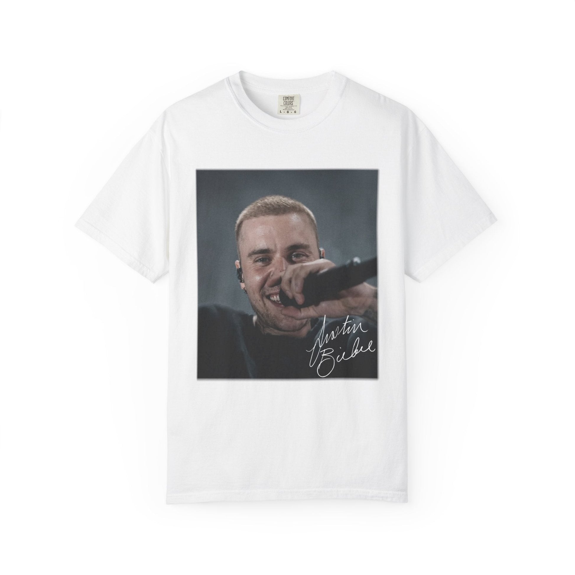 Comfort Colors® Justin Bieber Heart Sign Vintage Shirt, Retro Music T-Shirt, Tour 2026 Tee