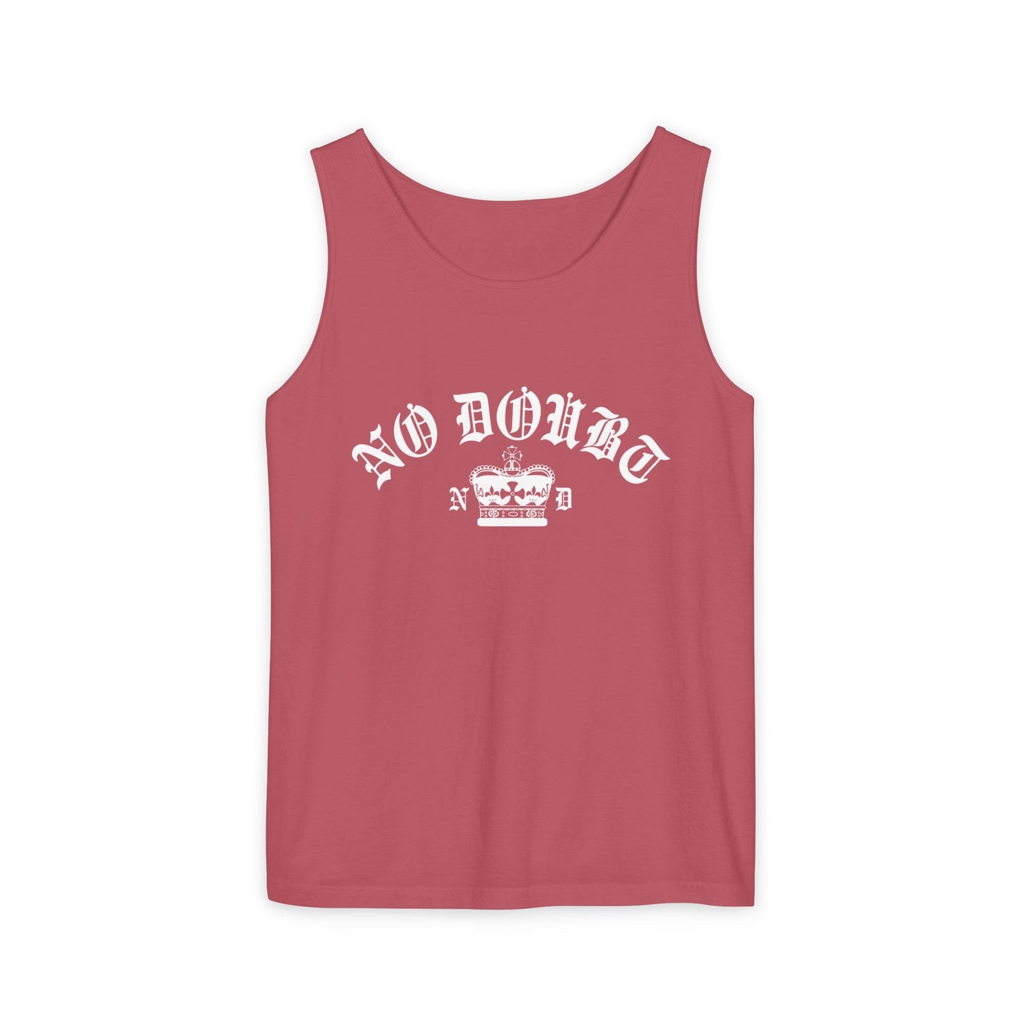 Comfort Colors® No Doubt Band Unisex Tanktop, 90er Ska Punk Rock Grafik-T-Shirt, Tragic Kingdom Ära Orange Crop Top, Retro Gwen Stefani Fan Geschenk