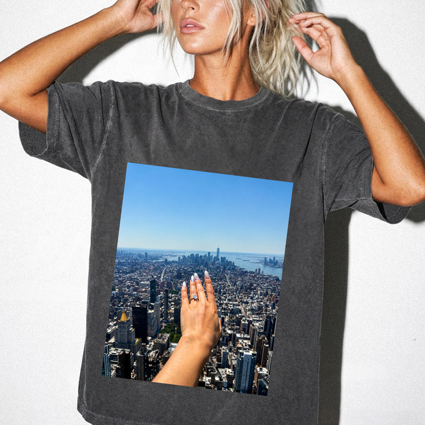 Comfort Colors® arrested for love shirt, When The Power of Love Beats The Love of Power The World Knows Peace T-shirt