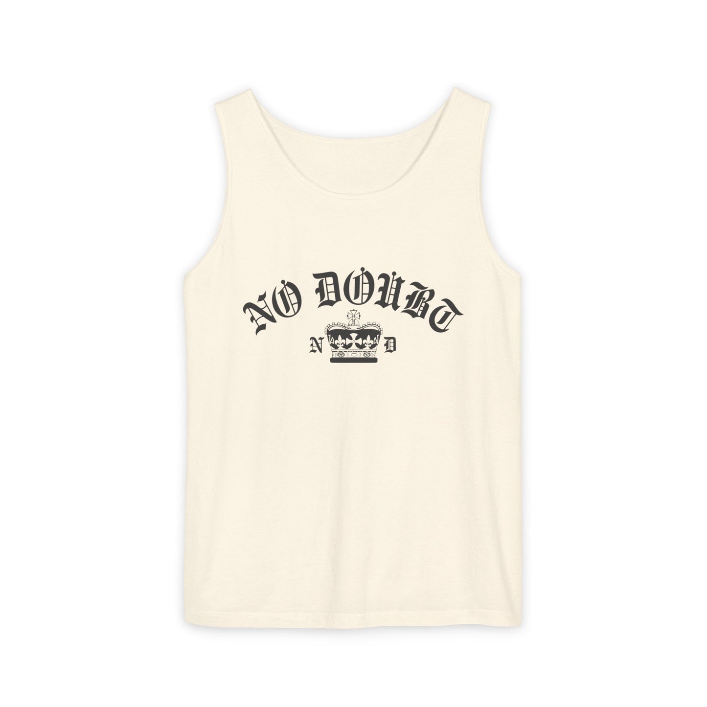 Comfort Colors® No Doubt Band Unisex Tanktop, 90er Ska Punk Rock Grafik-T-Shirt, Tragic Kingdom Ära Orange Crop Top, Retro Gwen Stefani Fan Geschenk