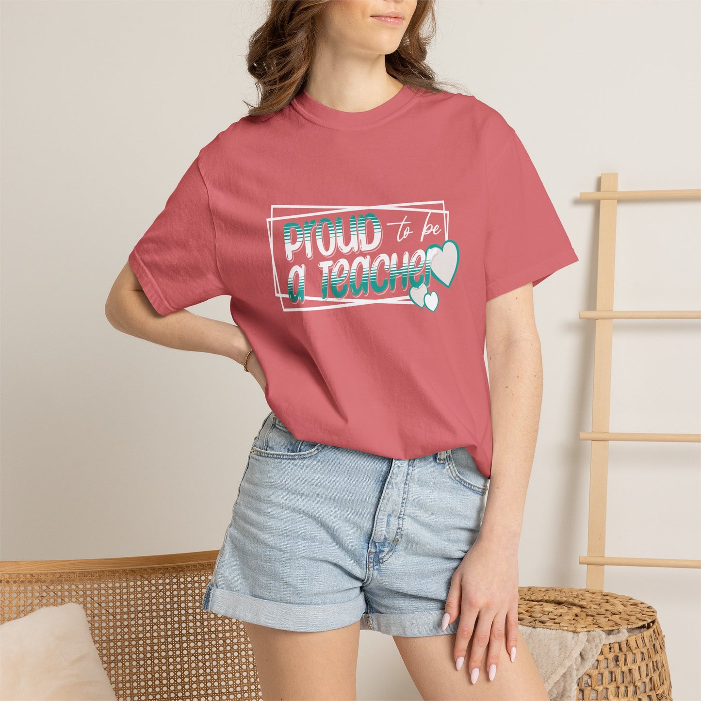 Comfort Colors® Proud to be a Teacher Shirt Teacher Appreciation Gift, Teacher Tee, Back to School Shirt, End of Year Teacher Gift