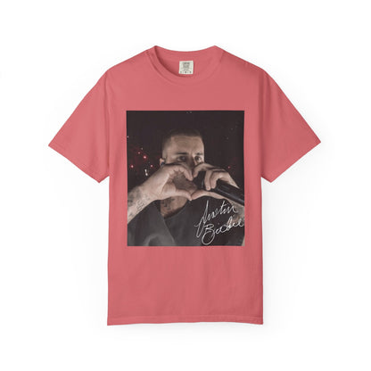 Comfort Colors® Justin Bieber Heart Sign Vintage Shirt, Retro Music T-Shirt, Tour 2026 Tee