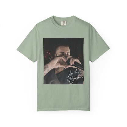 Comfort Colors® Justin Bieber Heart Sign Vintage Shirt, Retro Music T-Shirt, Tour 2026 Tee