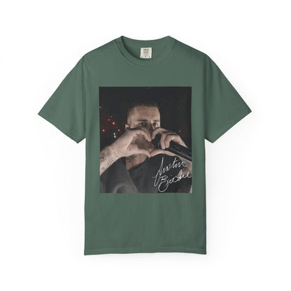 Comfort Colors® Justin Bieber Heart Sign Vintage Shirt, Retro Music T-Shirt, Tour 2026 Tee