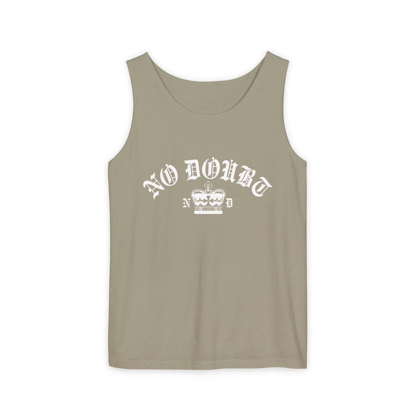 Comfort Colors® No Doubt Band Unisex Tanktop, 90er Ska Punk Rock Grafik-T-Shirt, Tragic Kingdom Ära Orange Crop Top, Retro Gwen Stefani Fan Geschenk