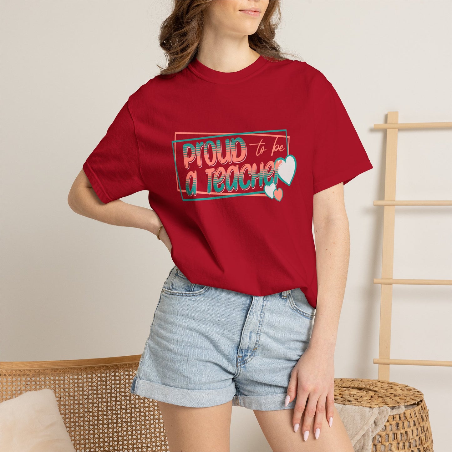 Comfort Colors® Proud to be a Teacher Shirt Teacher Appreciation Gift, Teacher Tee, Back to School Shirt, End of Year Teacher Gift