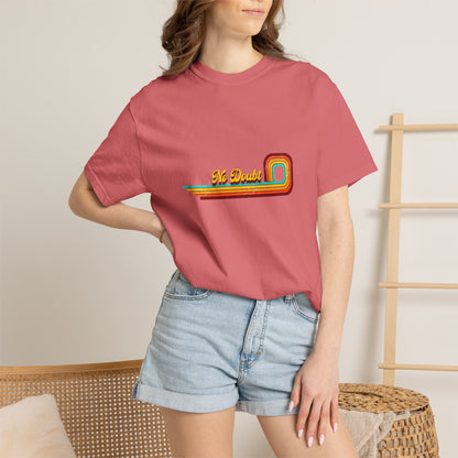 Comfort Colors® No Doubt Band Unisex T-Shirt, 90er Ska Punk Rock Grafik-T-Shirt, Tragic Kingdom Era Orange Shirt, Retro Gwen Stefani Fan Geschenk