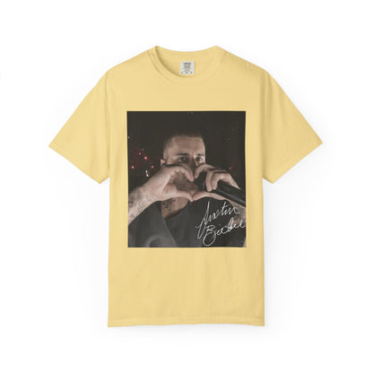 Comfort Colors® Justin Bieber Heart Sign Vintage Shirt, Retro Music T-Shirt, Tour 2026 Tee