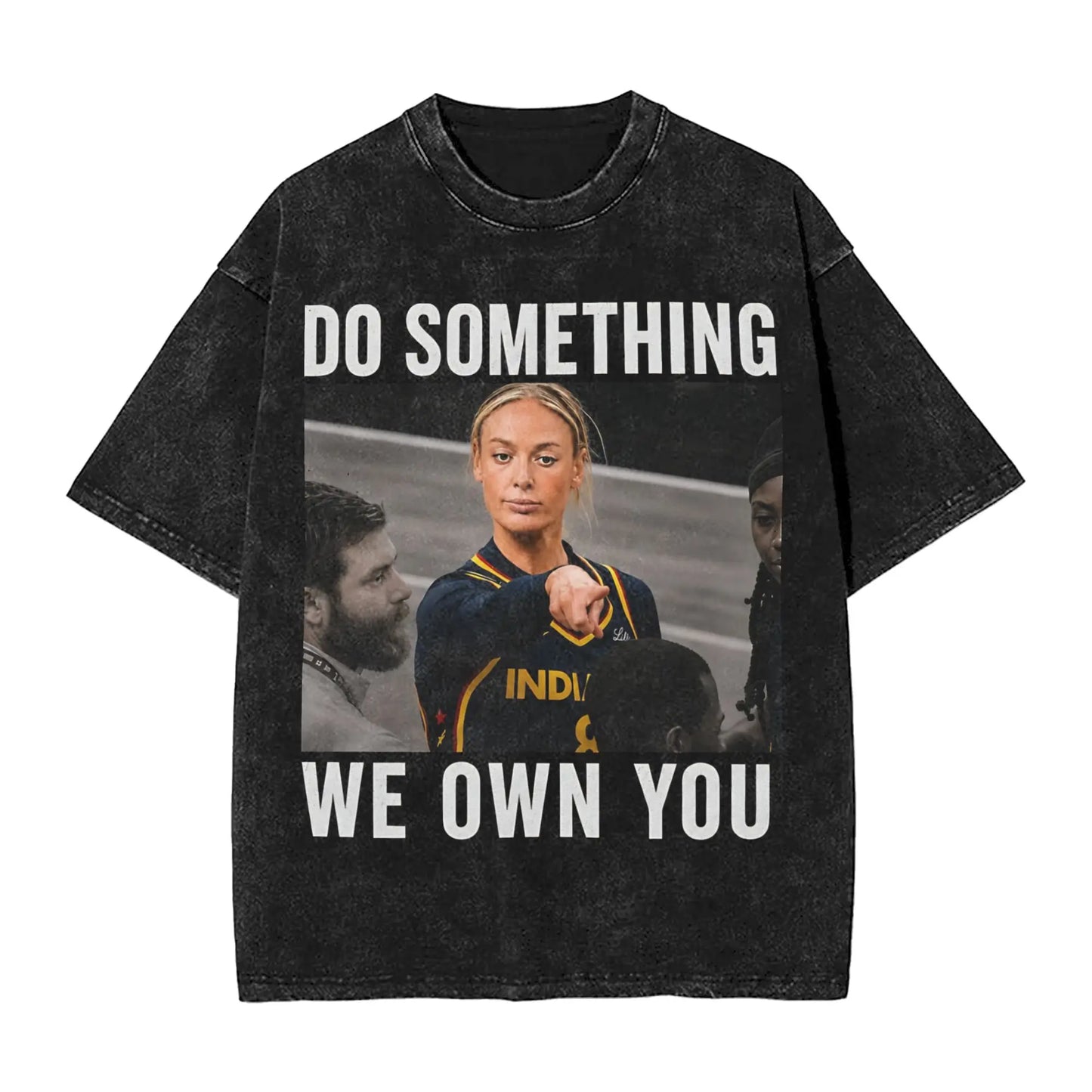 Washed T Shirt Sophie Cunningham T-Shirt High Street Basketball Point God Streetwear Short Sleeve Summer Tops Tees for Men Women