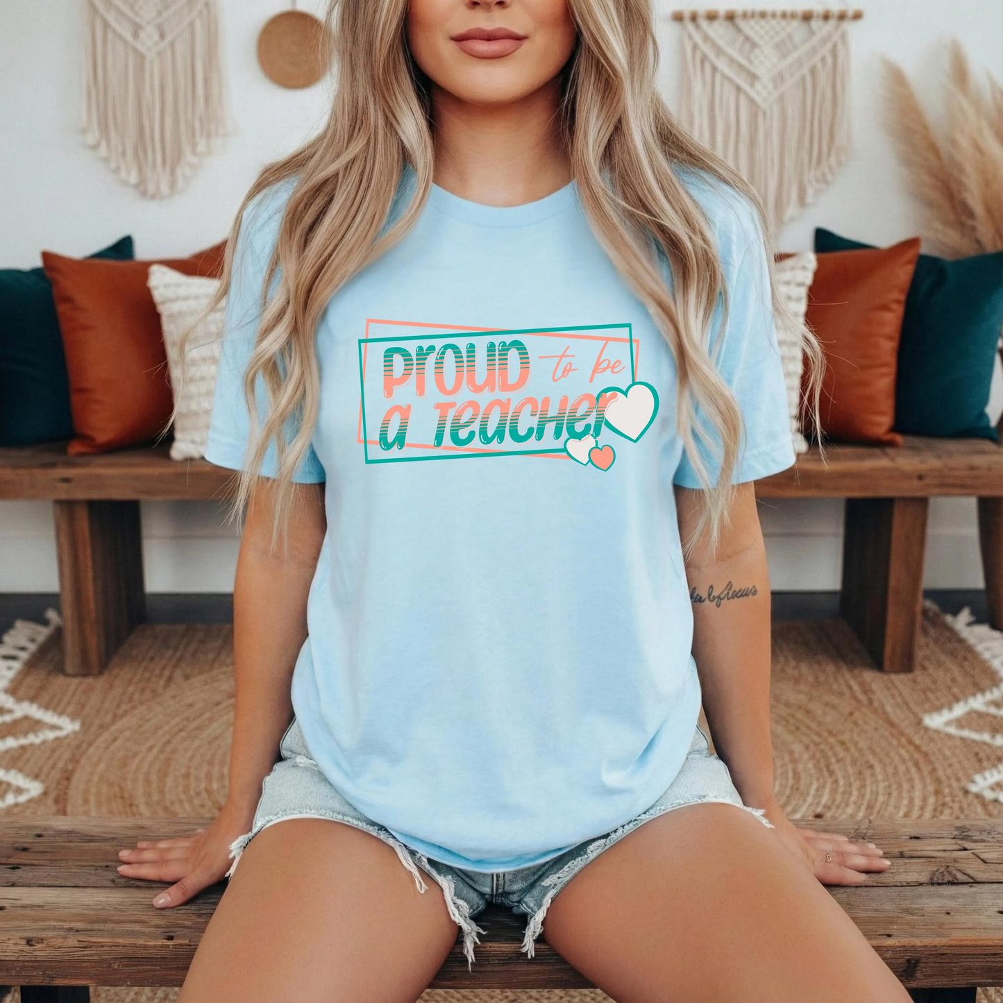 Comfort Colors® Proud to be a Teacher Shirt Teacher Appreciation Gift, Teacher Tee, Back to School Shirt, End of Year Teacher Gift